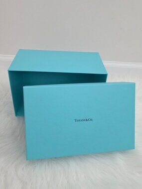 TIFFANY & CO Blue Gift Box 10" x 6.25" x 5.5" Empty Box Only